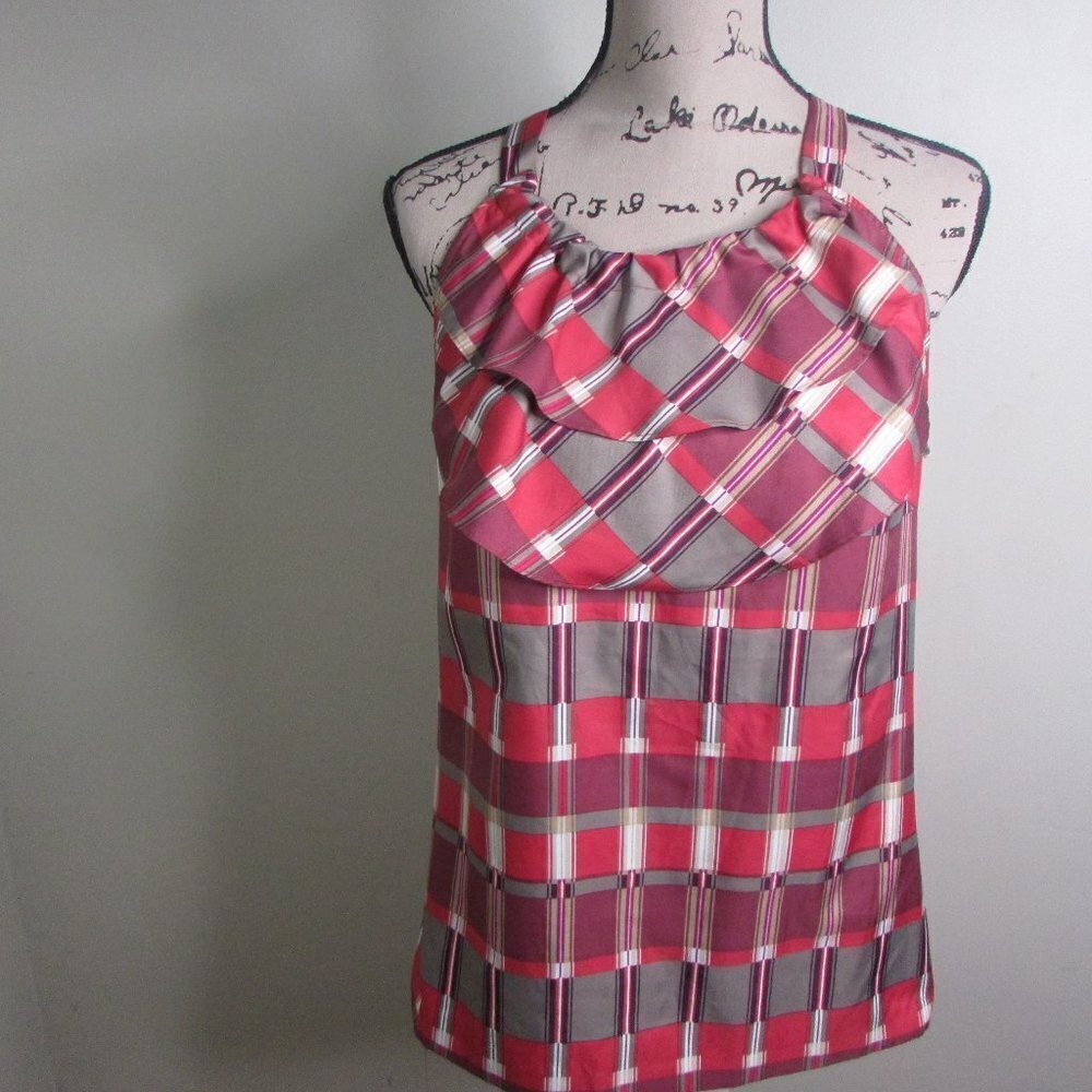 Banana Republic Sleeveless Top M Ruffle